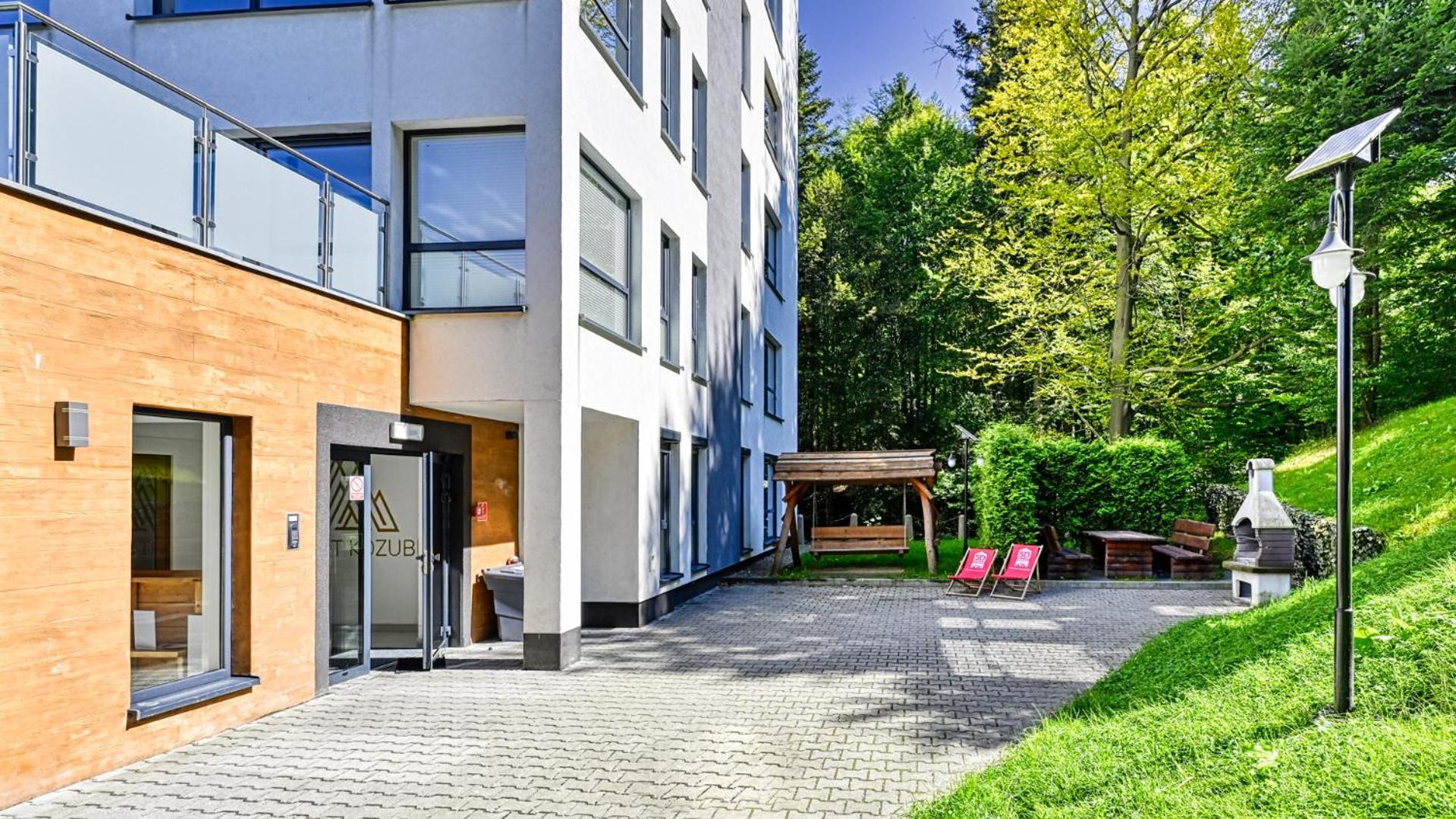 Apartament Spa 40 Resort Kozubnik Blisko Szczyrk - 5D Apartamenty Porąbka 外观 照片